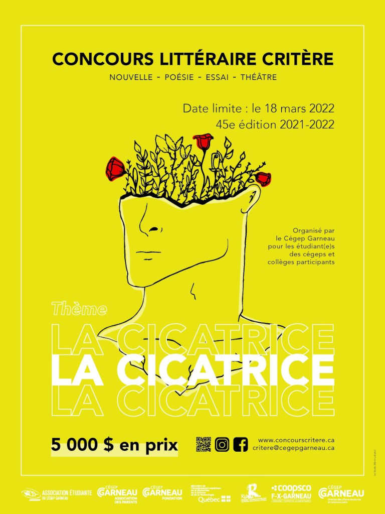 Affiche concours Critère 2022 Affiche concours Critère 2022
